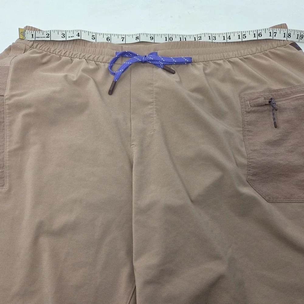 Lululemon Water Repellent Hiking‎ Short Men's XXL Peach 8